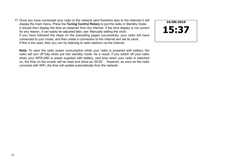 C. Crane WFR-28 FM-RDS User Manual | Page 12 / 83