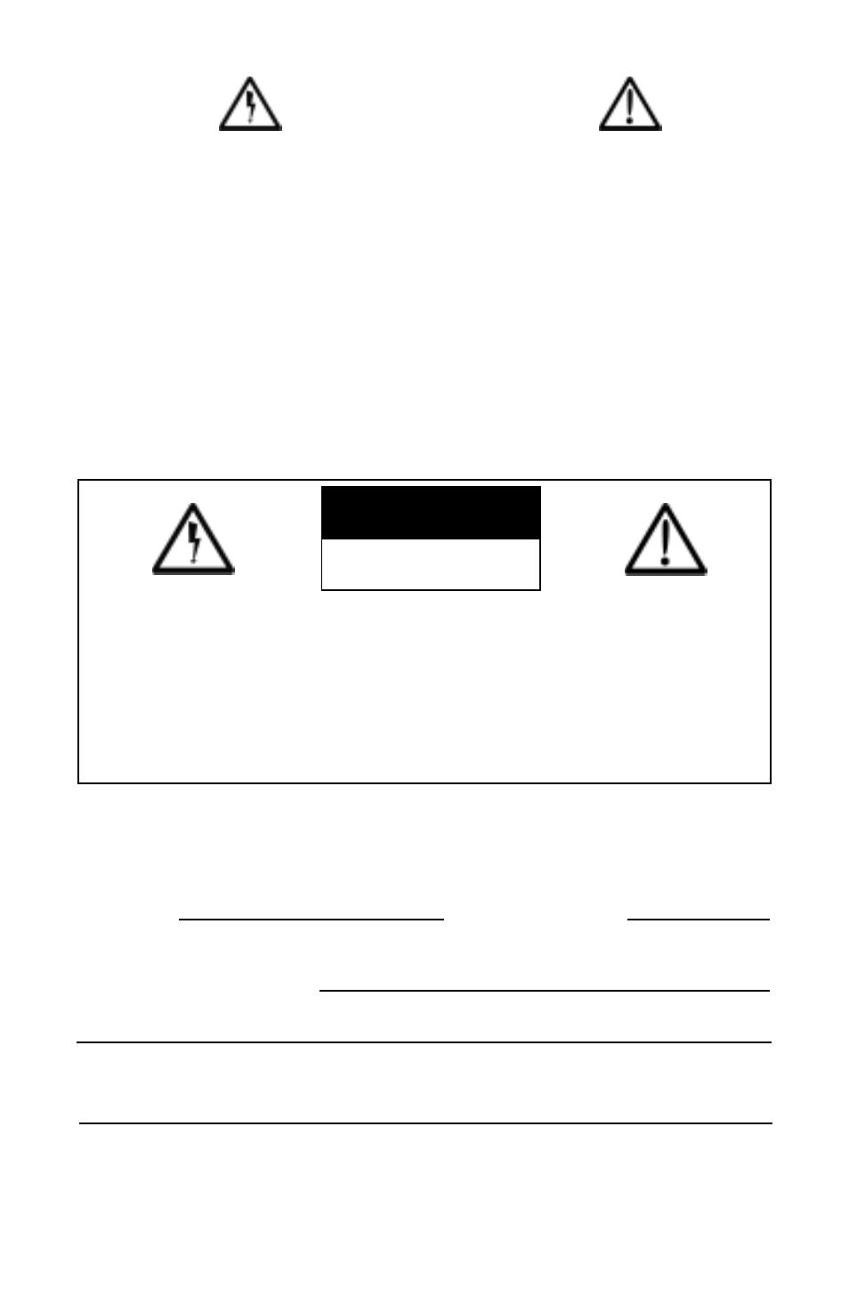 Before use, Warning, Caution | Unpacking | C. Crane CCRADIOplus Platinum User Manual | Page 4 / 32