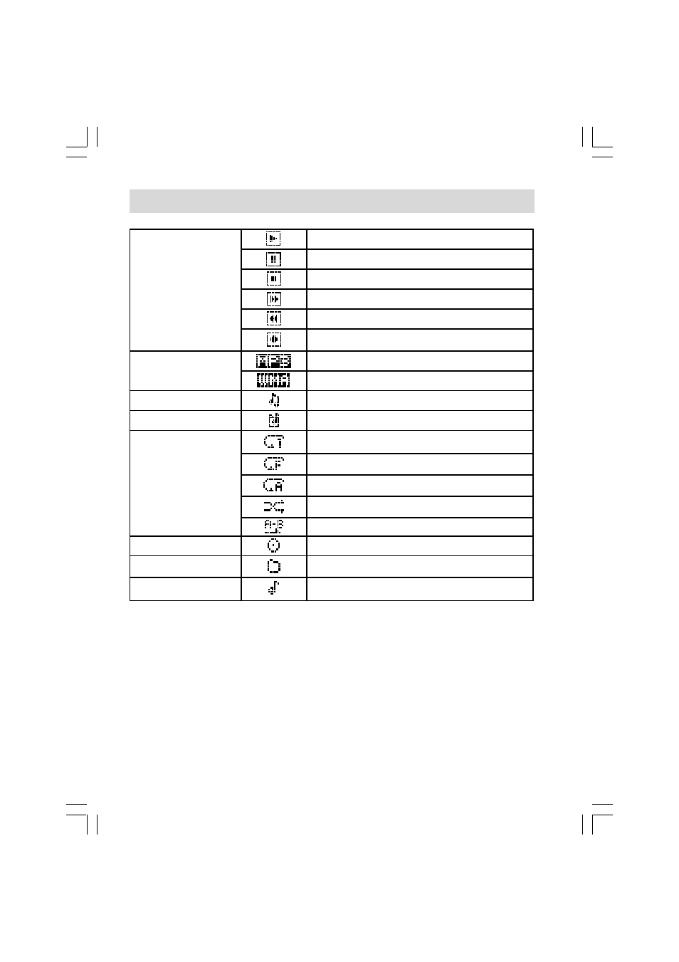 Lcd symbool voor mp3-speler | C. Crane PR-D8 User Manual | Page 105 / 170