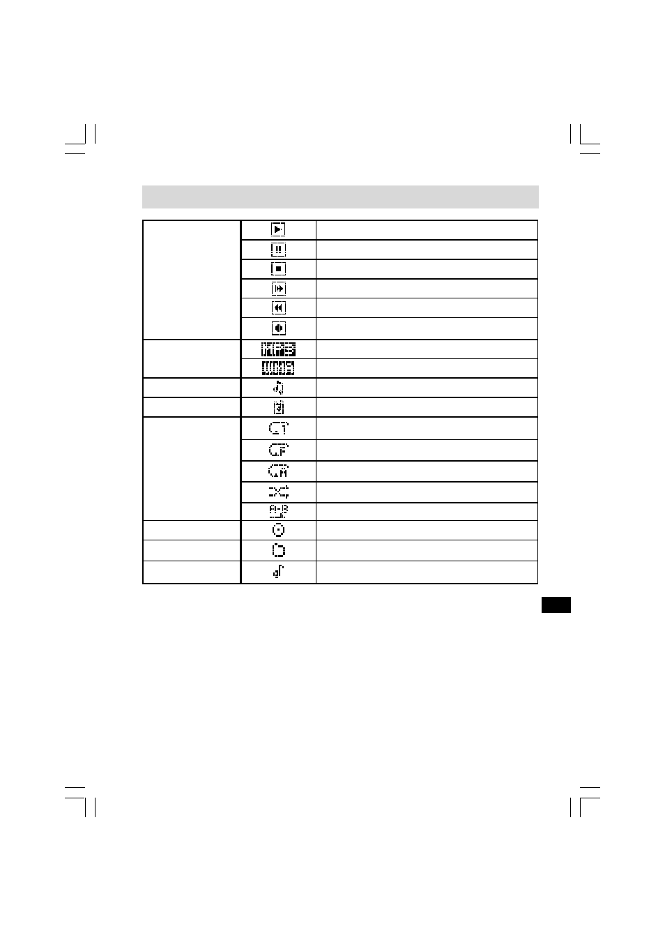 Lcd symbol for mp3 player | C. Crane PR-D8 User Manual | Page 4 / 170