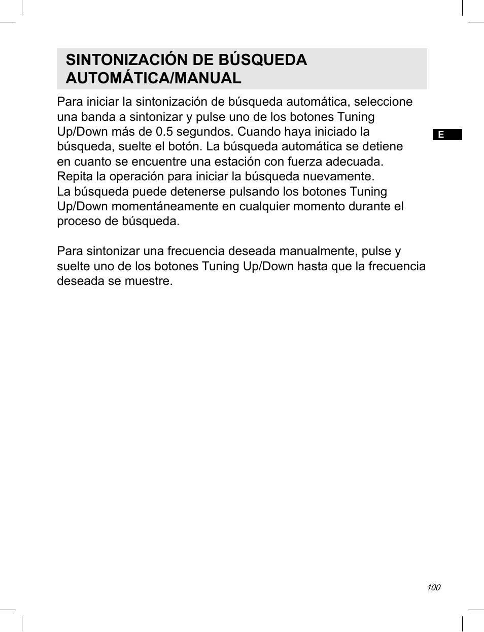 Sintonización de búsqueda automática/manual | C. Crane ATS-909X User Manual | Page 101 / 202
