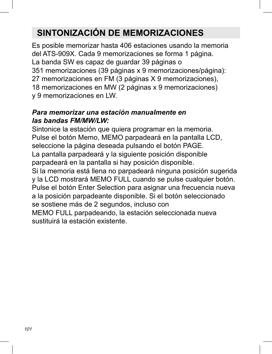 C. Crane ATS-909X User Manual | Page 102 / 202