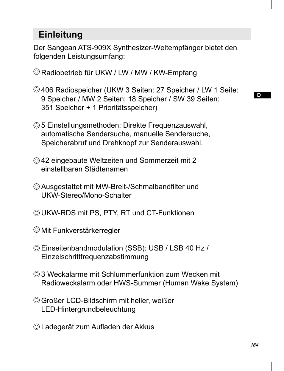 Einleitung | C. Crane ATS-909X User Manual | Page 165 / 202