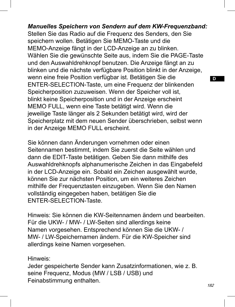 C. Crane ATS-909X User Manual | Page 183 / 202