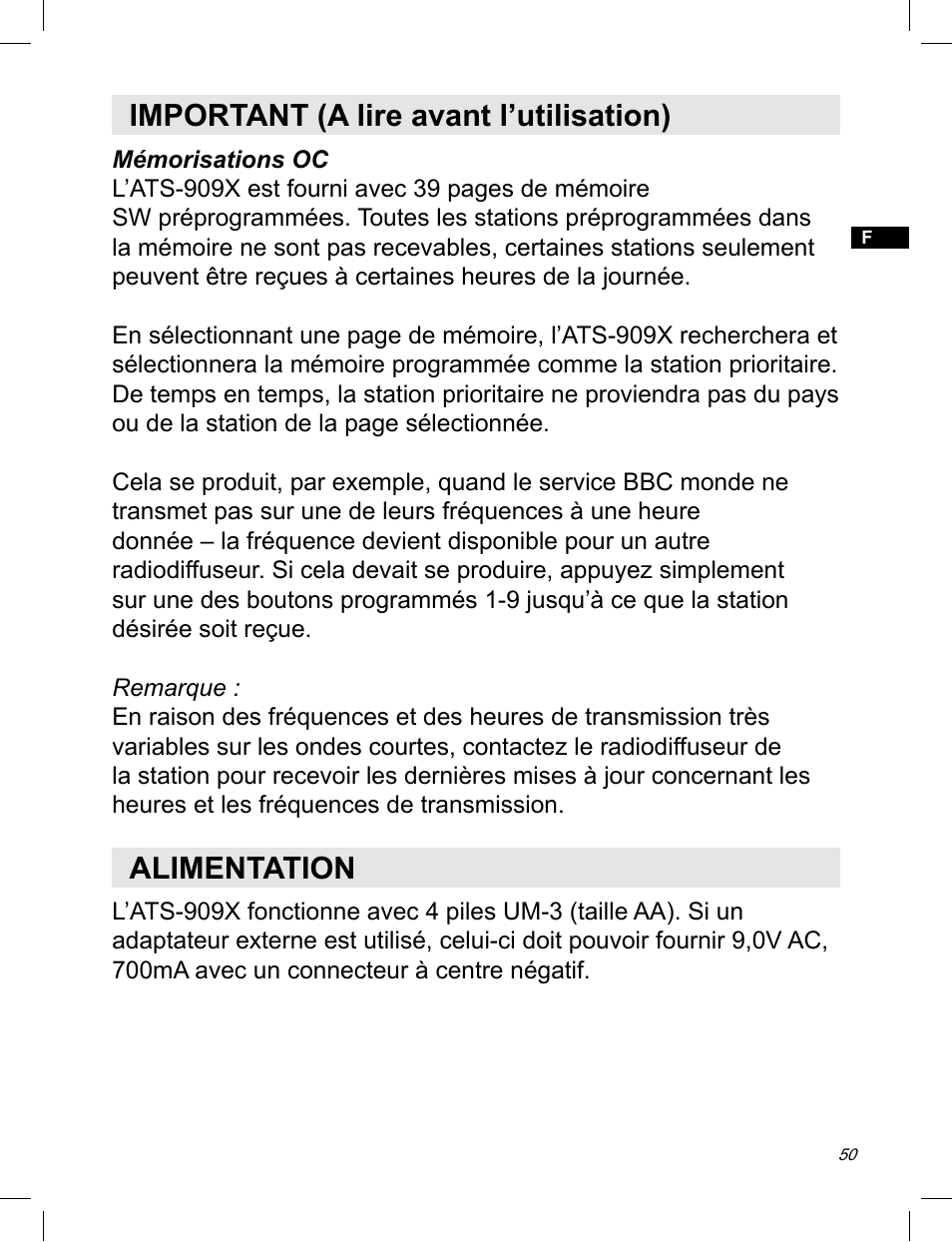 C. Crane ATS-909X User Manual | Page 51 / 202