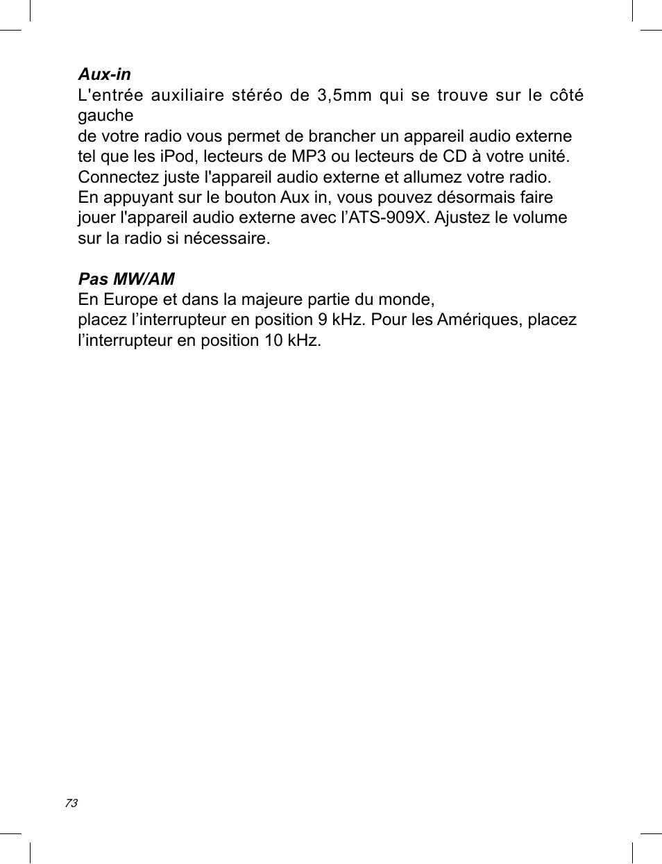 C. Crane ATS-909X User Manual | Page 74 / 202
