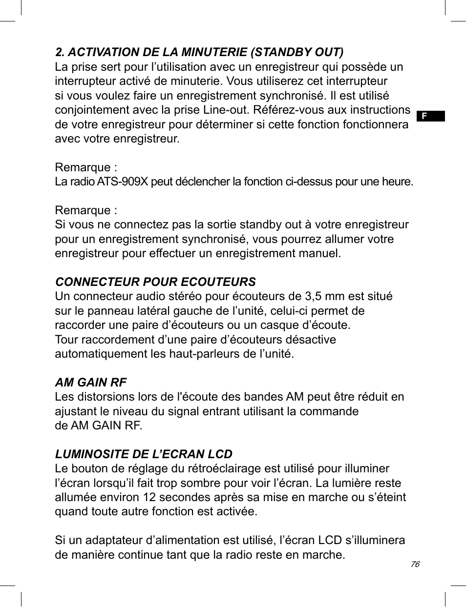 C. Crane ATS-909X User Manual | Page 77 / 202