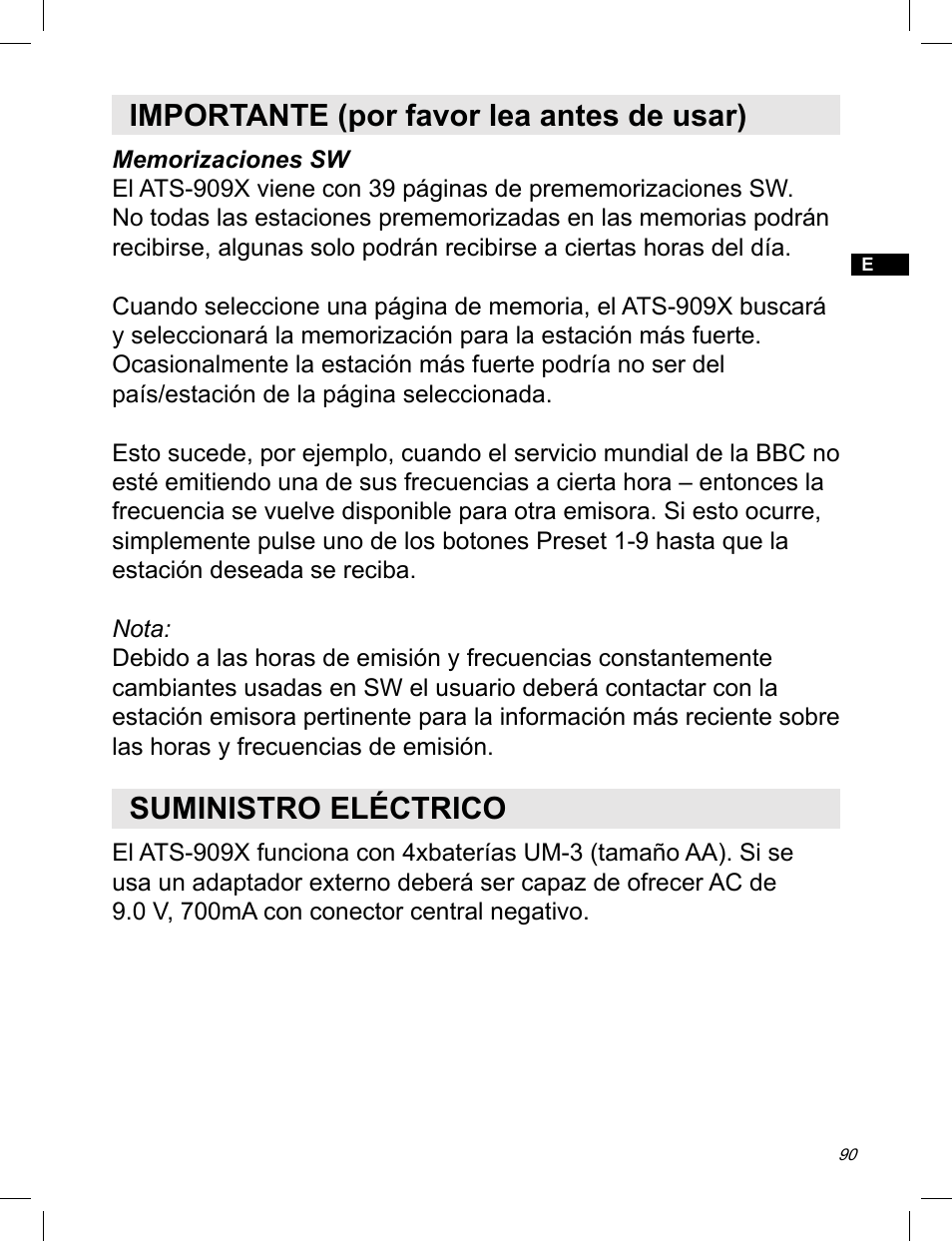 C. Crane ATS-909X User Manual | Page 91 / 202