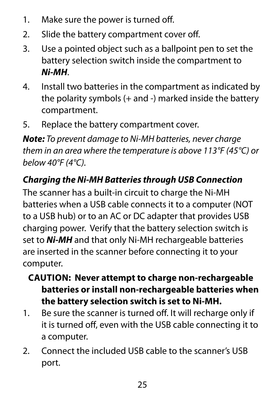 C. Crane BC75XLT User Manual | Page 25 / 60