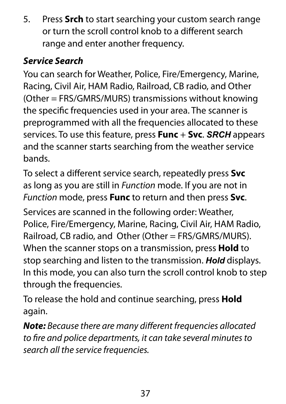 C. Crane BC75XLT User Manual | Page 37 / 60
