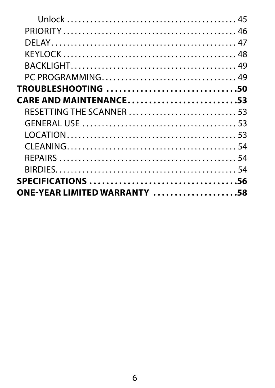 C. Crane BC75XLT User Manual | Page 6 / 60