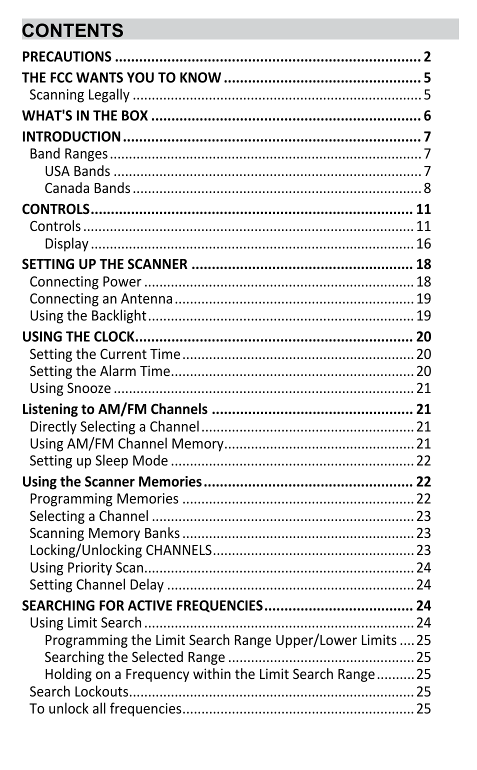 C. Crane BC345CRS User Manual | Page 3 / 30