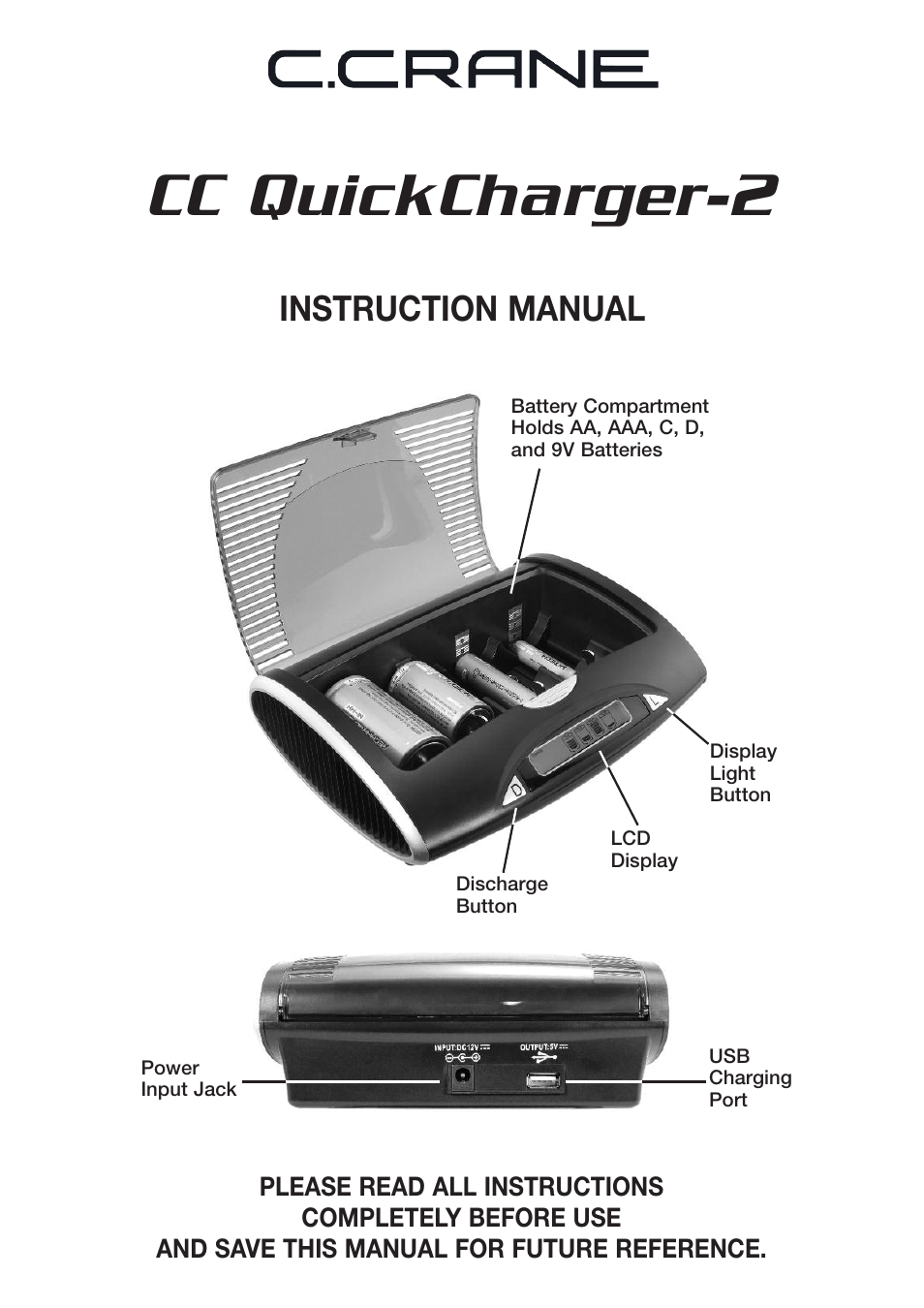 C. Crane QC2 User Manual | 4 pages