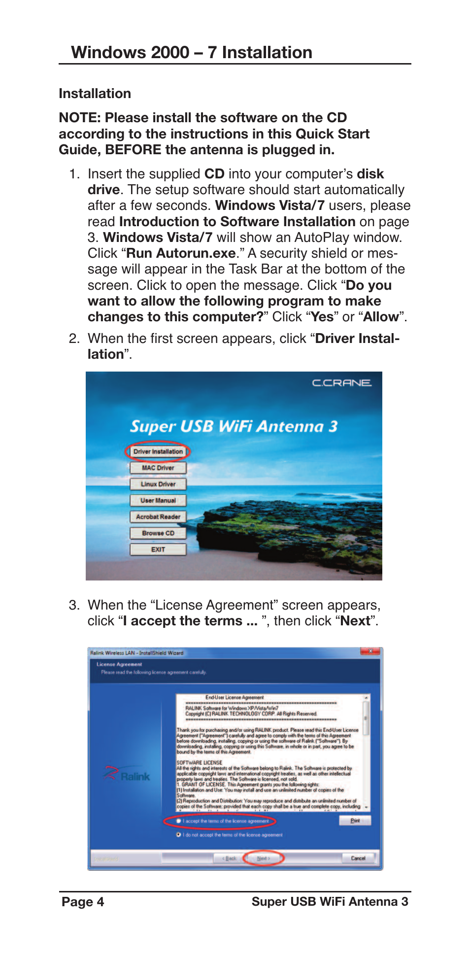 C. Crane US3R User Manual | Page 4 / 16