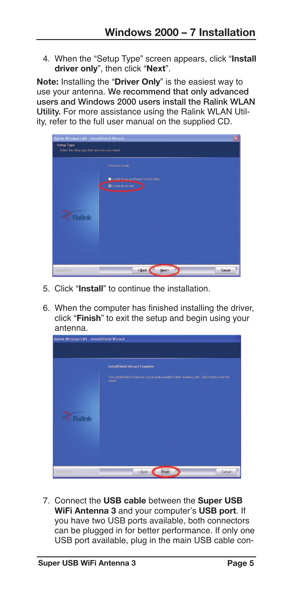 C. Crane US3R User Manual | Page 5 / 16