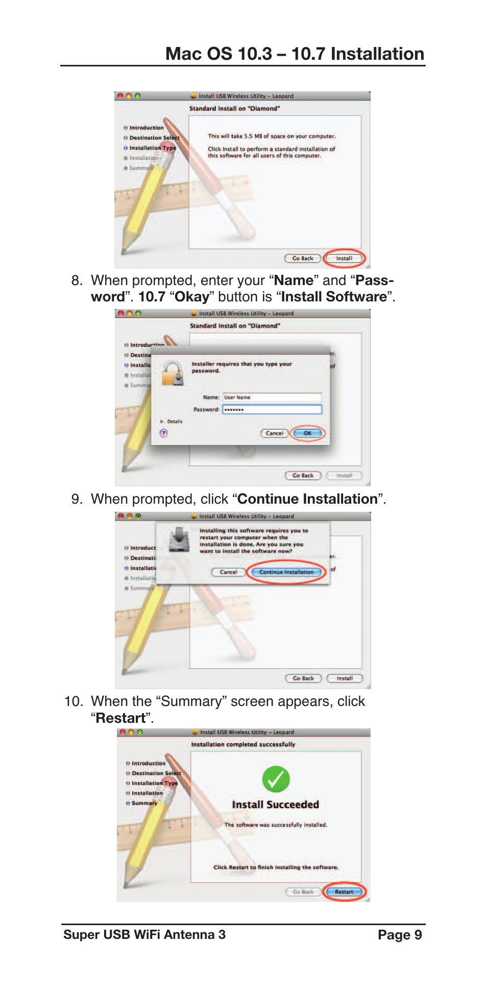 C. Crane US3R User Manual | Page 9 / 16