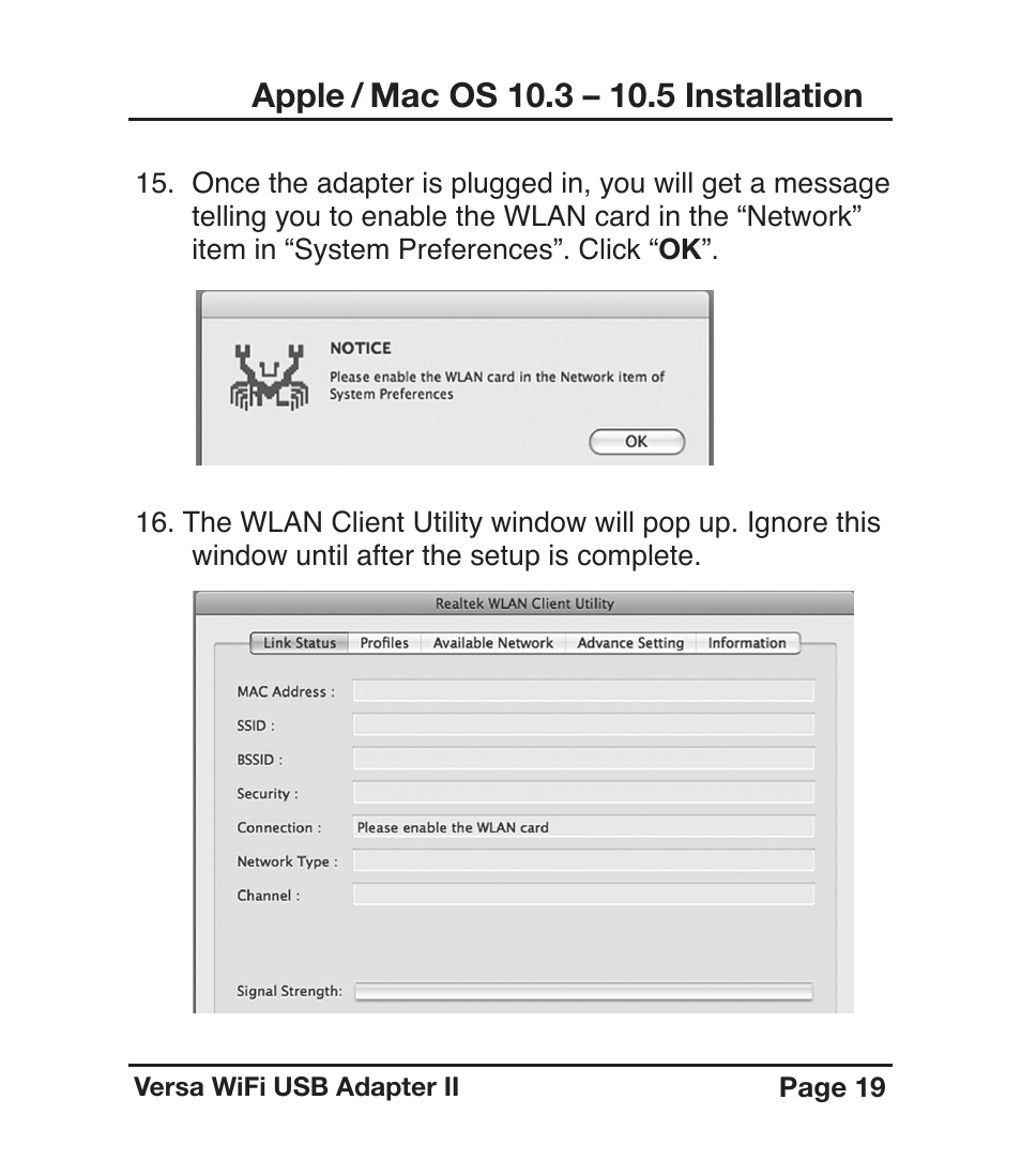 C. Crane Versa WiFi USB Adapter II User Manual | Page 19 / 28