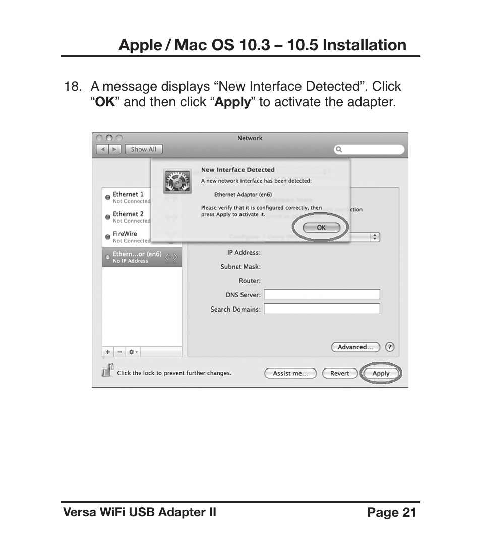 C. Crane Versa WiFi USB Adapter II User Manual | Page 21 / 28