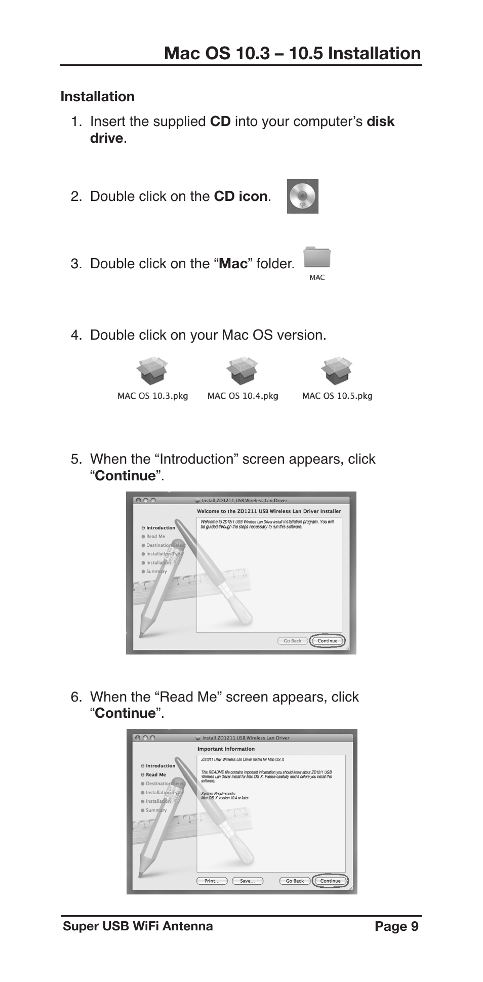 C. Crane Super USB WiFi Antenna II User Manual | Page 9 / 16