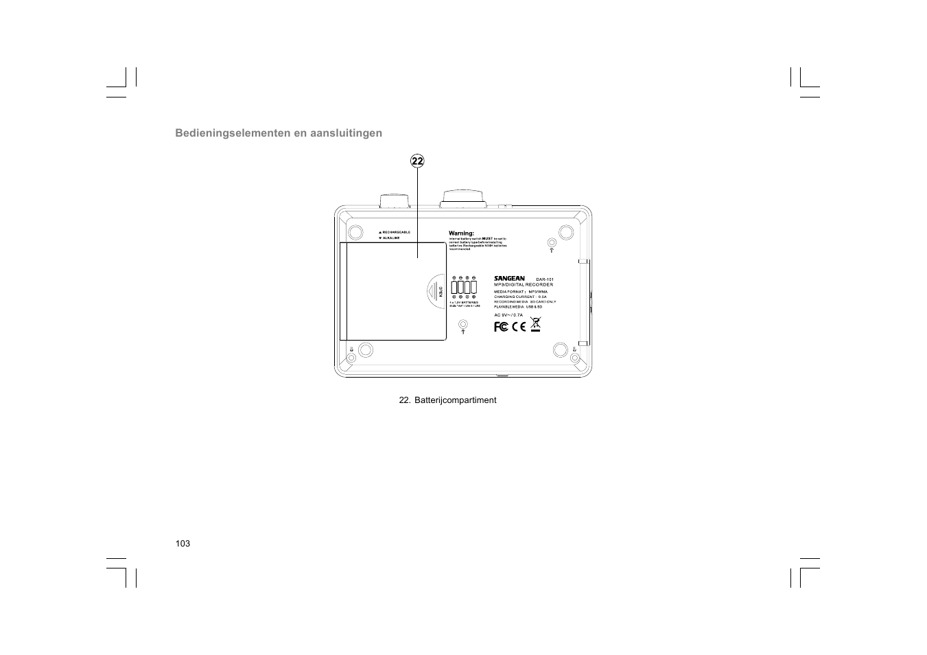 C. Crane DAR-101 User Manual | Page 104 / 161