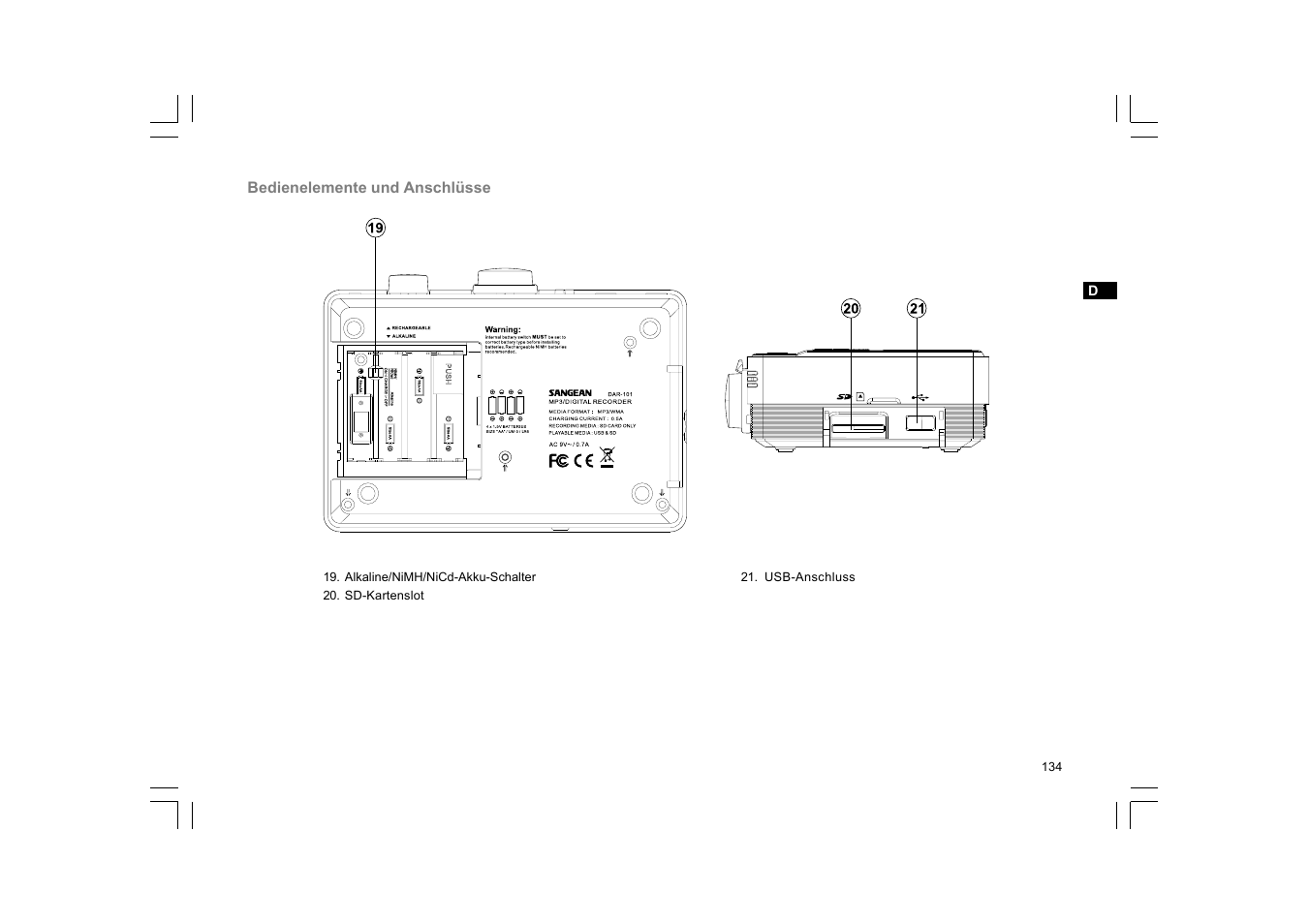 C. Crane DAR-101 User Manual | Page 135 / 161
