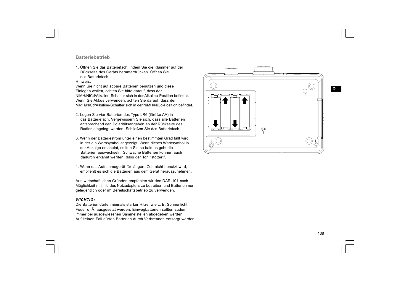 C. Crane DAR-101 User Manual | Page 139 / 161