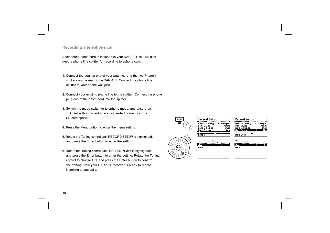 C. Crane DAR-101 User Manual | Page 20 / 161
