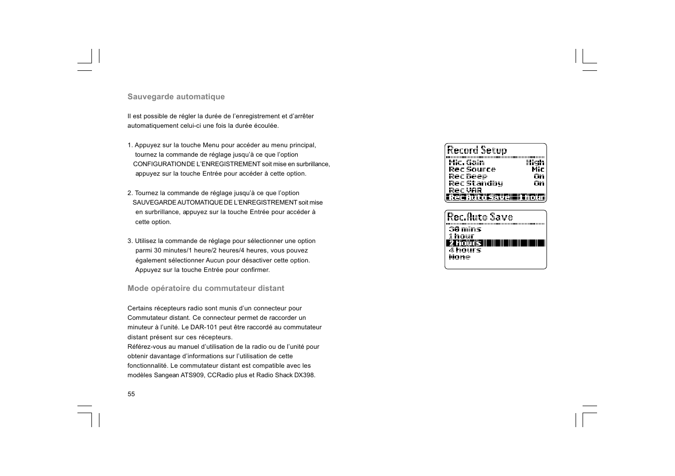 C. Crane DAR-101 User Manual | Page 56 / 161