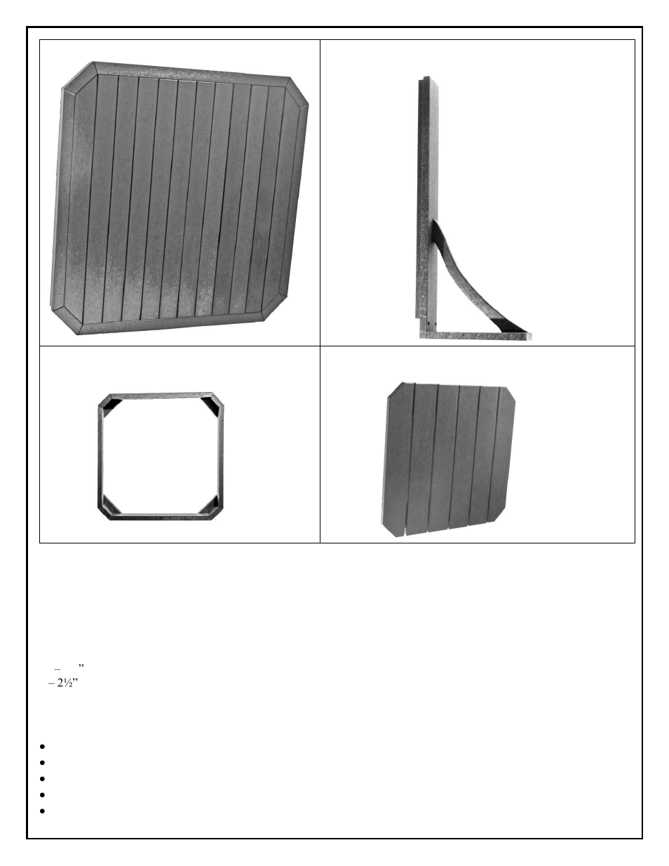 C.R.Plastic Products T35 User Manual | Page 2 / 3