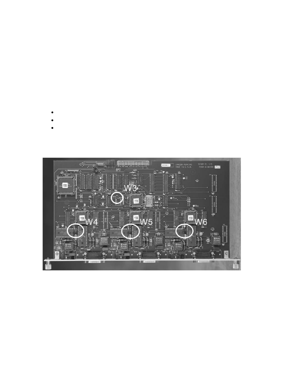 E1x, 3-port i/o card, E1x, 3-port i/o card -3, Figure 6. e1x i/o card -3 | CANOGA PERKINS 3240S SNMP-Managed T1/E1 Fiber-Optic Multiplexer User Manual | Page 15 / 50