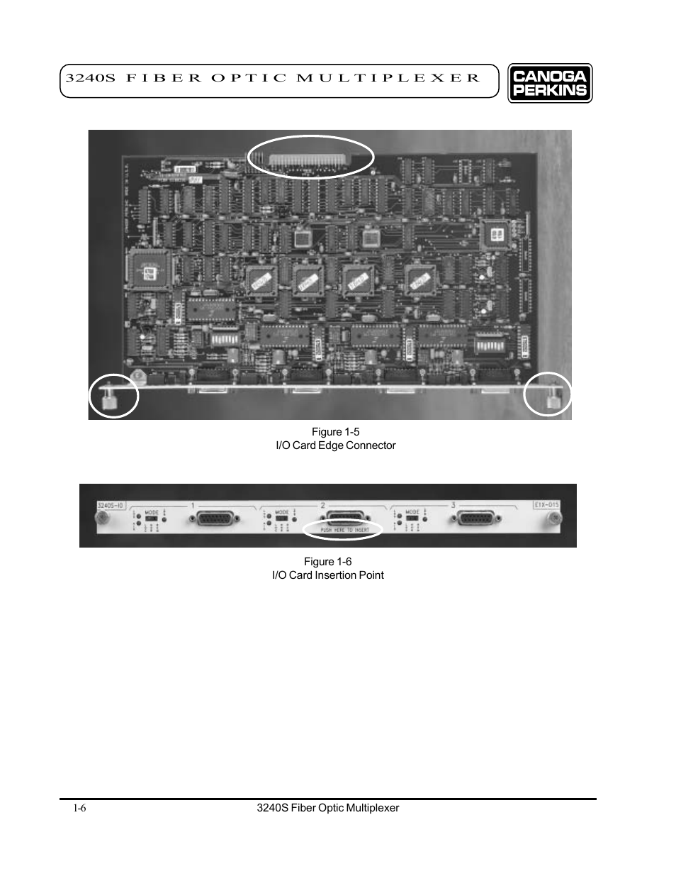 CANOGA PERKINS 3240S SNMP Managed Fiber Optic Multiplexer User Manual | Page 16 / 108