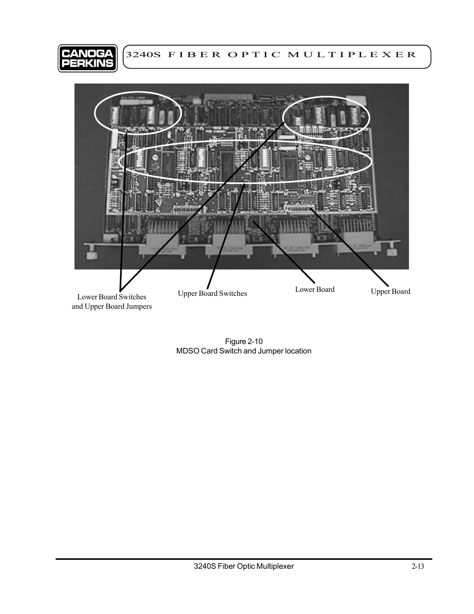 CANOGA PERKINS 3240S SNMP Managed Fiber Optic Multiplexer User Manual | Page 29 / 108