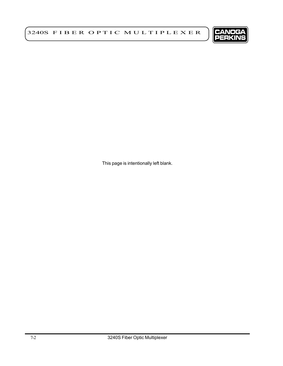CANOGA PERKINS 3240S SNMP Managed Fiber Optic Multiplexer User Manual | Page 92 / 108