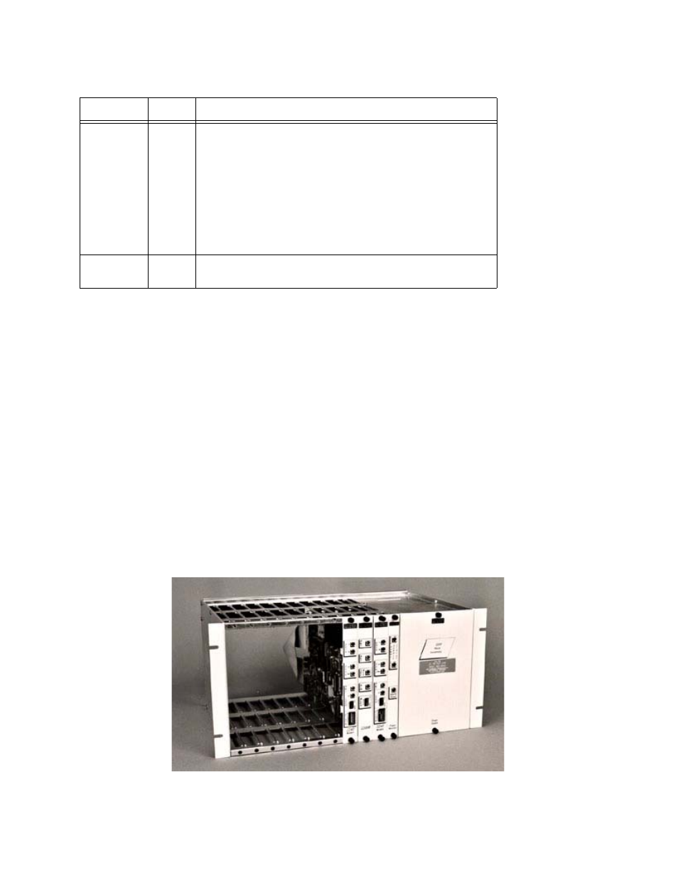 2 2201 rack chassis, 2201 rack chassis | CANOGA PERKINS 2240 Fiber Optic Modem User Manual | Page 15 / 98