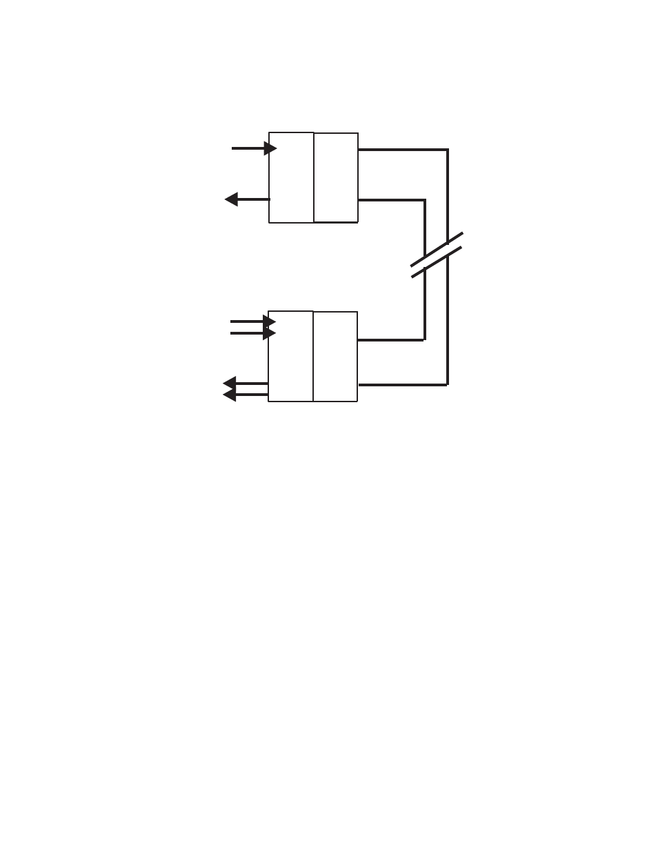 8 ttl/bnc interface model -bn, Ttl/bnc interface model -bn, V.35 | CANOGA PERKINS 2240 Fiber Optic Modem User Manual | Page 66 / 98