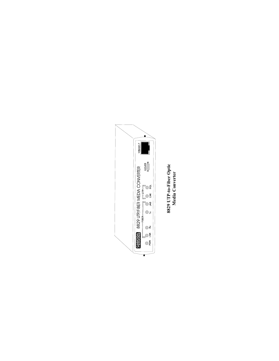 CANOGA PERKINS 8829 UTP-to-Fiber Optic Media Converter User Manual | Page 3 / 42