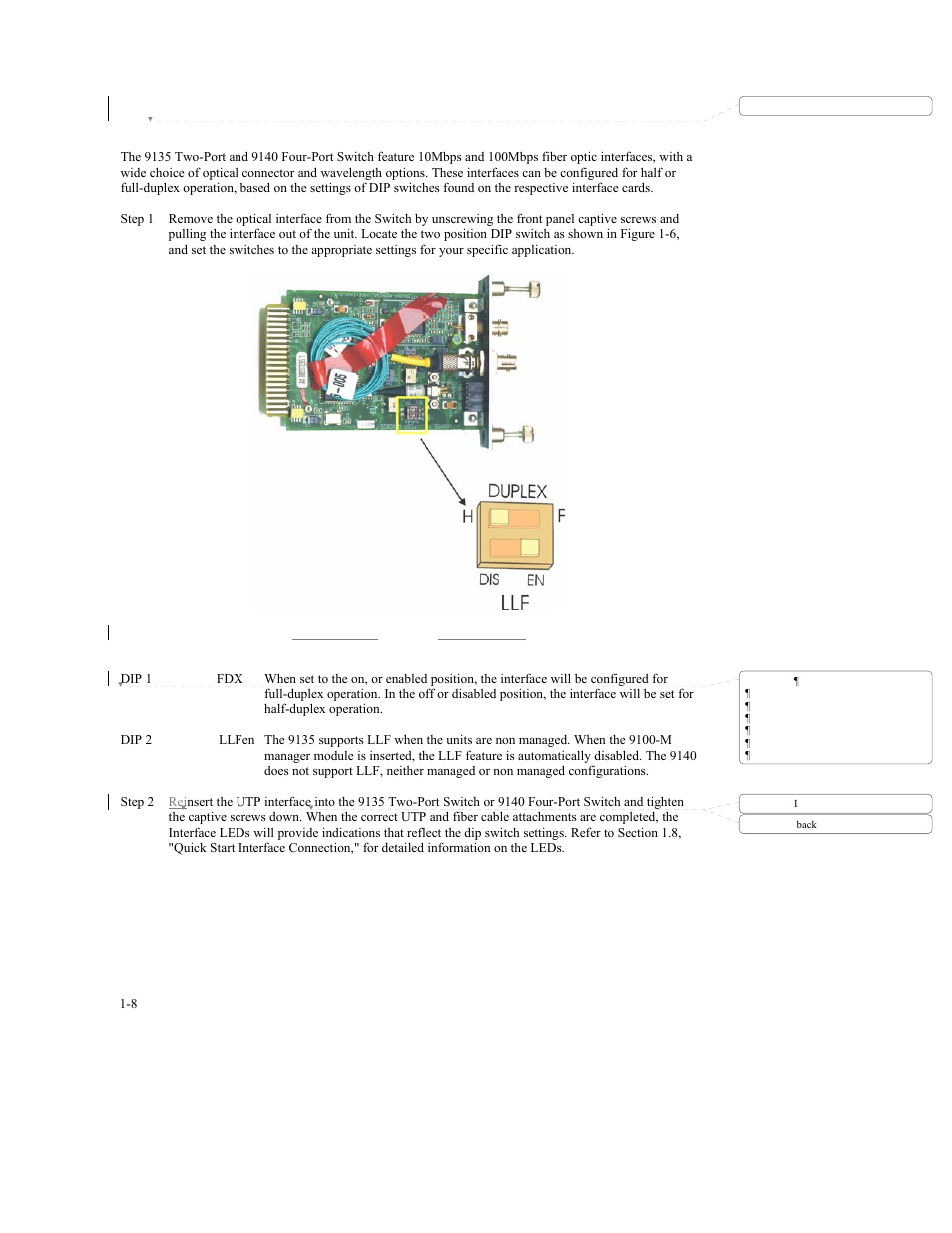 CANOGA PERKINS 9140 Four-Port SNMP Managed Fast Ethernet Switch User Manual | Page 18 / 99