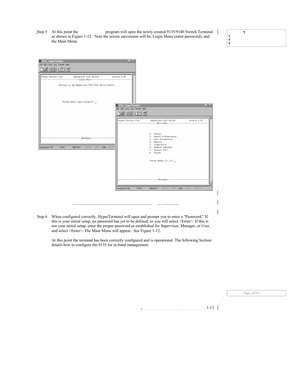 CANOGA PERKINS 9140 Four-Port SNMP Managed Fast Ethernet Switch User Manual | Page 23 / 99