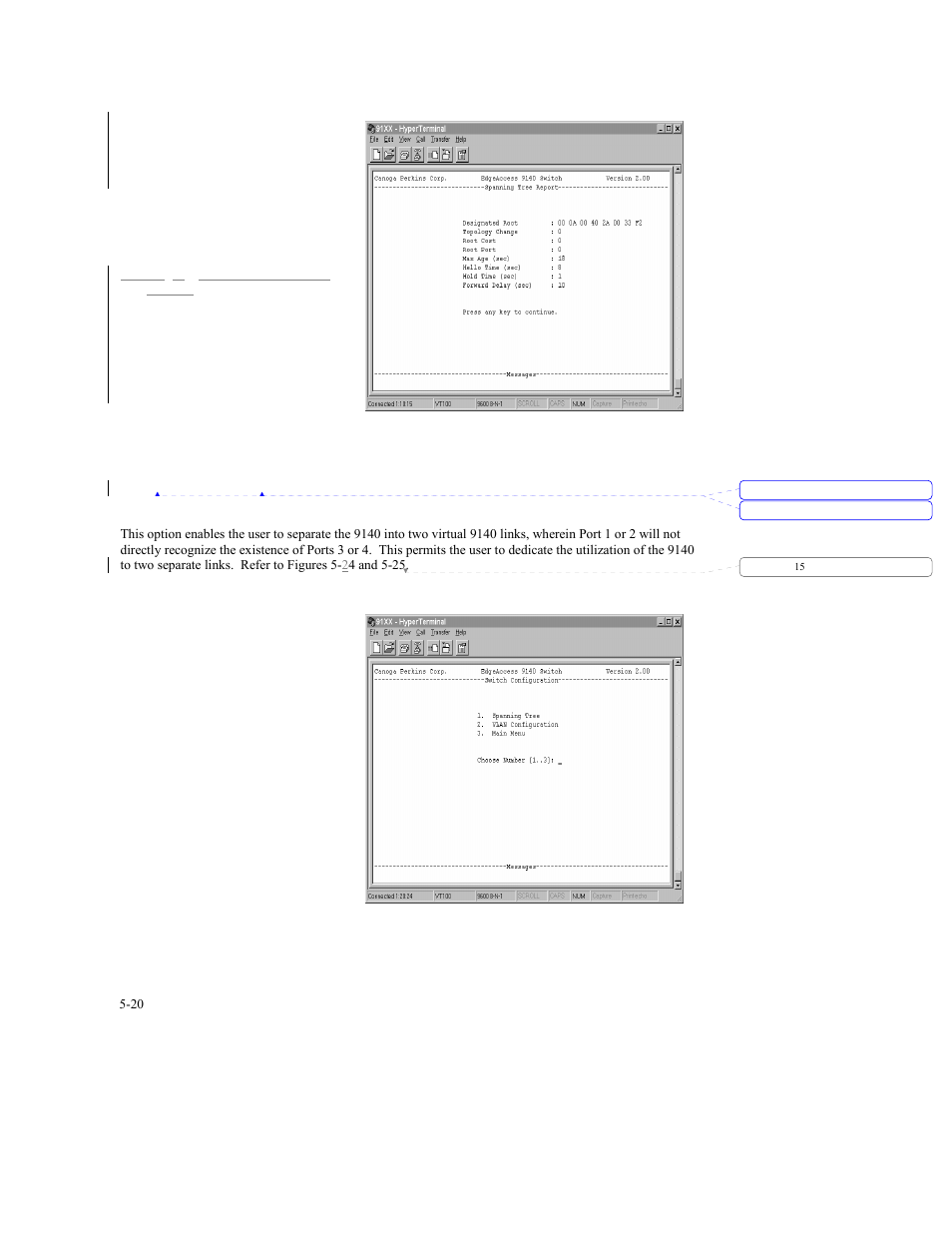6 vlan configuration | CANOGA PERKINS 9140 Four-Port SNMP Managed Fast Ethernet Switch User Manual | Page 66 / 99
