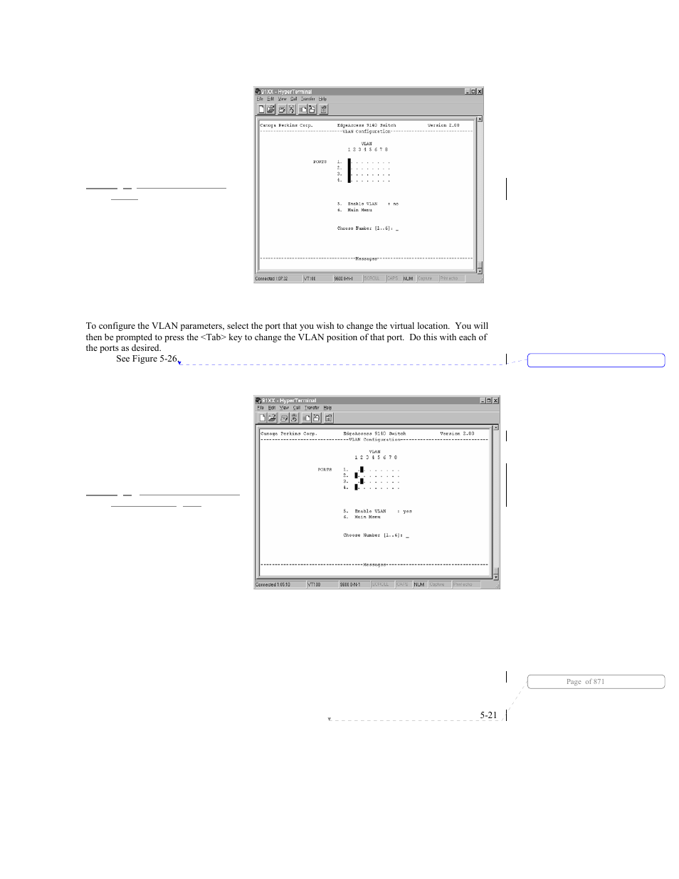 CANOGA PERKINS 9140 Four-Port SNMP Managed Fast Ethernet Switch User Manual | Page 67 / 99
