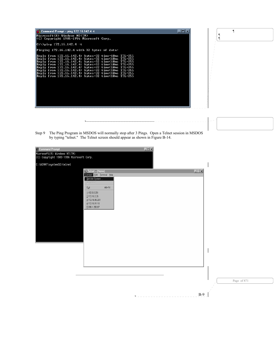 CANOGA PERKINS 9140 Four-Port SNMP Managed Fast Ethernet Switch User Manual | Page 93 / 99