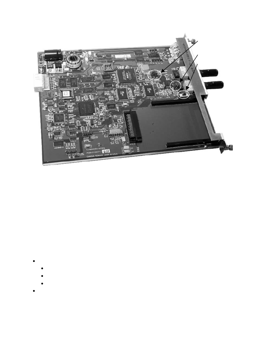 CANOGA PERKINS 2345 T3 Fiber Optic Modem User Manual | Page 12 / 46