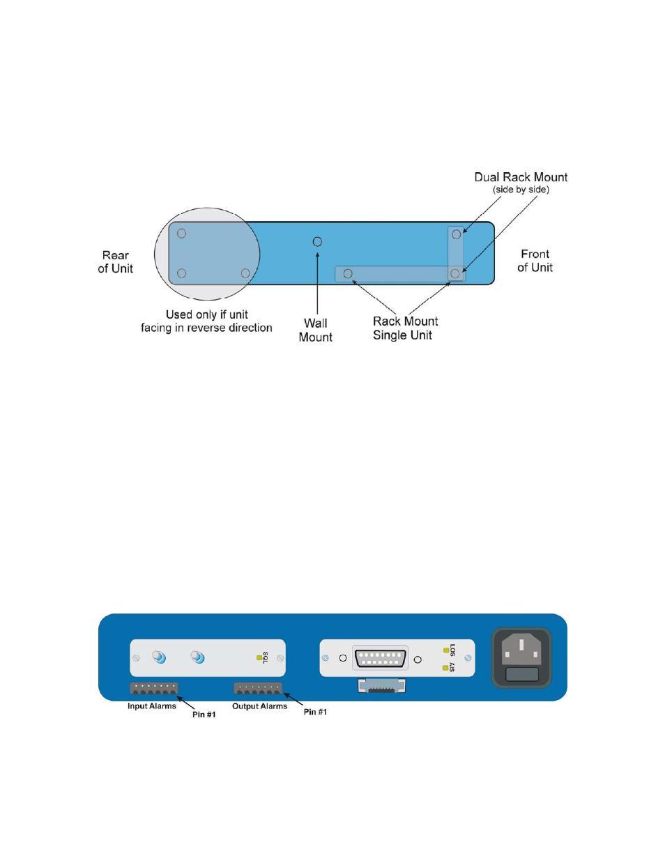 1 mounting the stand alone modem, 2 cabling the stand alone modem, 3 stand alone modem alarm relay contacts | CANOGA PERKINS 2461 E1 Modem User Manual | Page 21 / 80