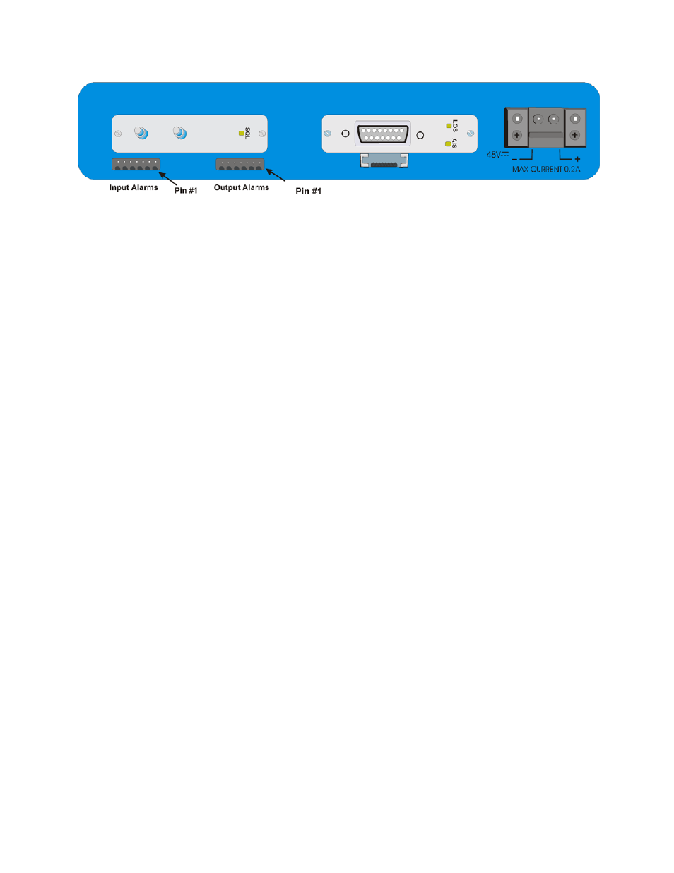 1 input alarms, 2 output alarms, 1 input alarms -4 2.3.2 output alarms: -4 | CANOGA PERKINS 2461 E1 Modem User Manual | Page 22 / 80
