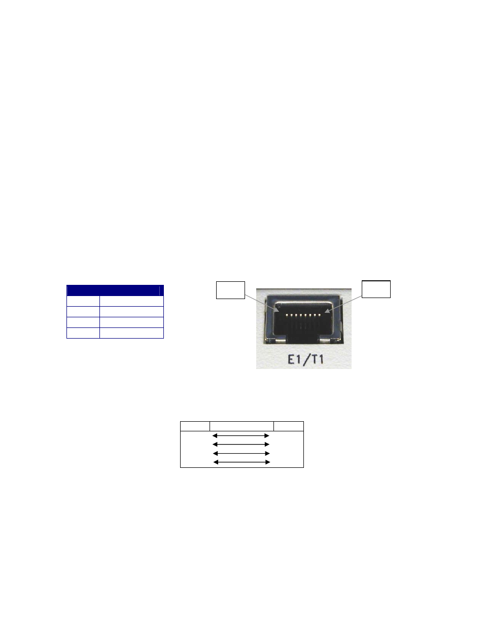 5 electrical interfaces, 1 rj-48 t1 * as a dce interface, Figure 17. rj-48 cable pin out -6 | CANOGA PERKINS 2461 E1 Modem User Manual | Page 24 / 80
