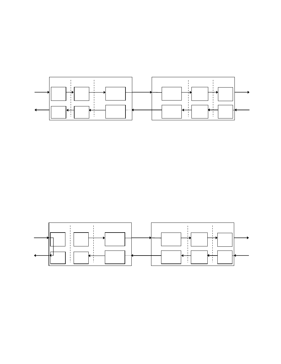 1 normal operation, 2 local loopback operation, Edgeaccess universal chassis system | Figure 34. the modem in normal operation | CANOGA PERKINS 2461 E1 Modem User Manual | Page 49 / 80