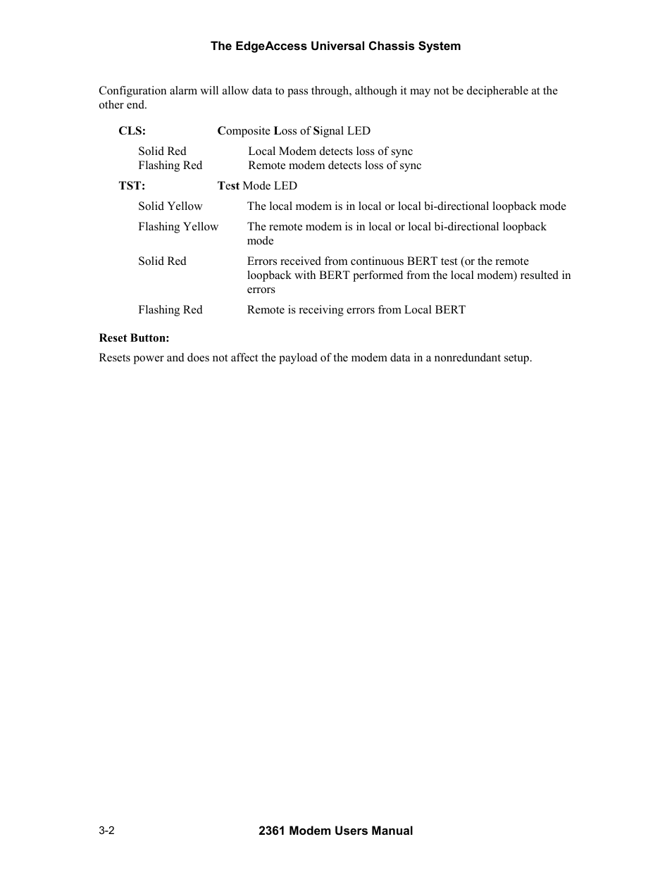 CANOGA PERKINS 2361 T1 Modem User Manual | Page 26 / 76