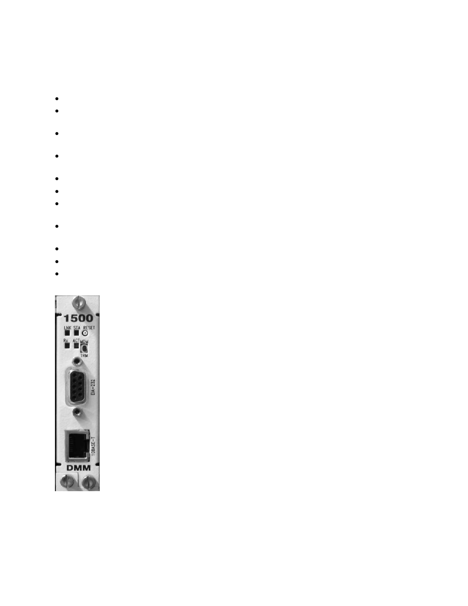 Features of the domain management module, Features of the domain management module -2, Figure 2. the domain management module -2 | CANOGA PERKINS 1500 Domain Management Module User Manual | Page 8 / 57