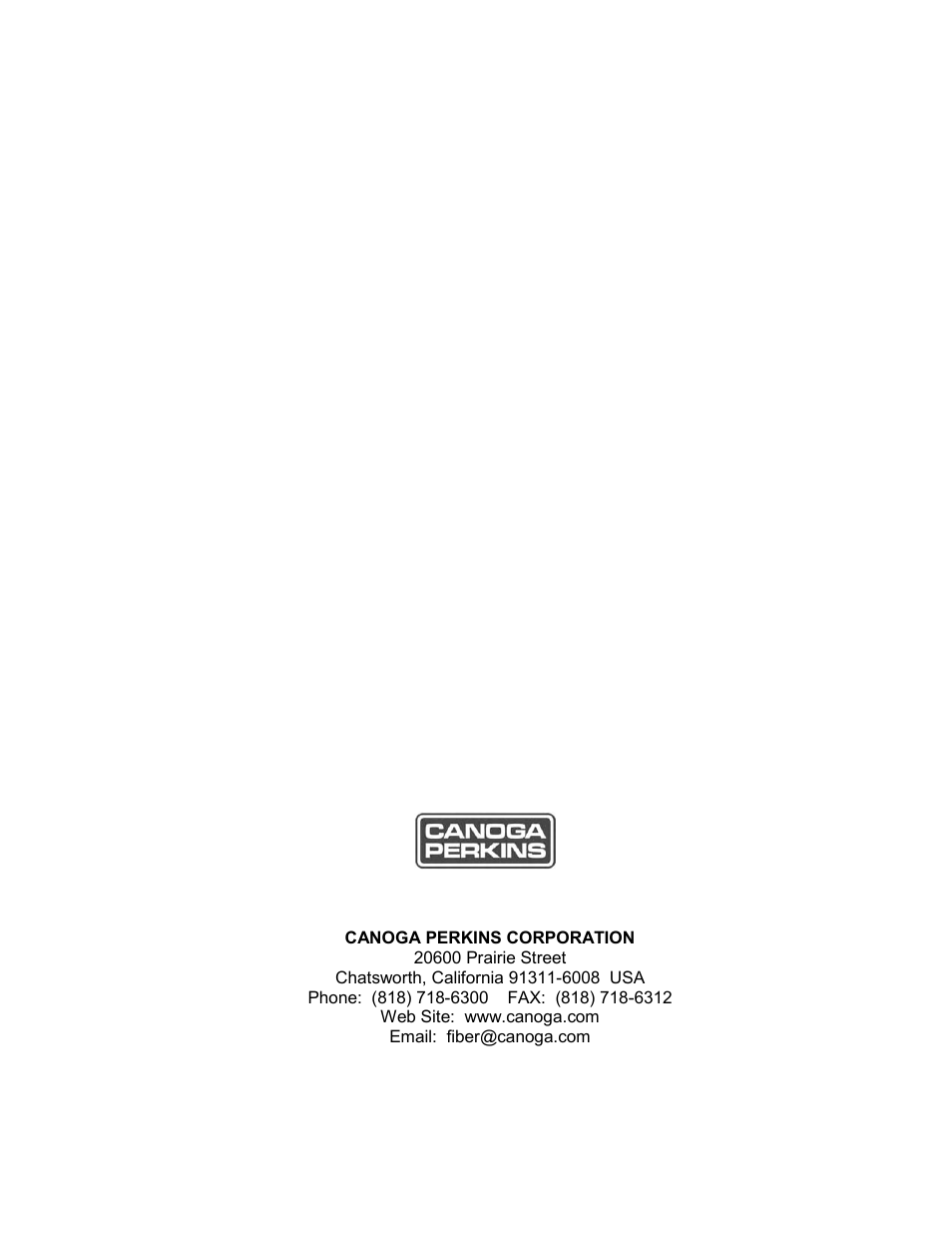 CANOGA PERKINS CanogaView Smart Element Manager User Manual | Page 83 / 83