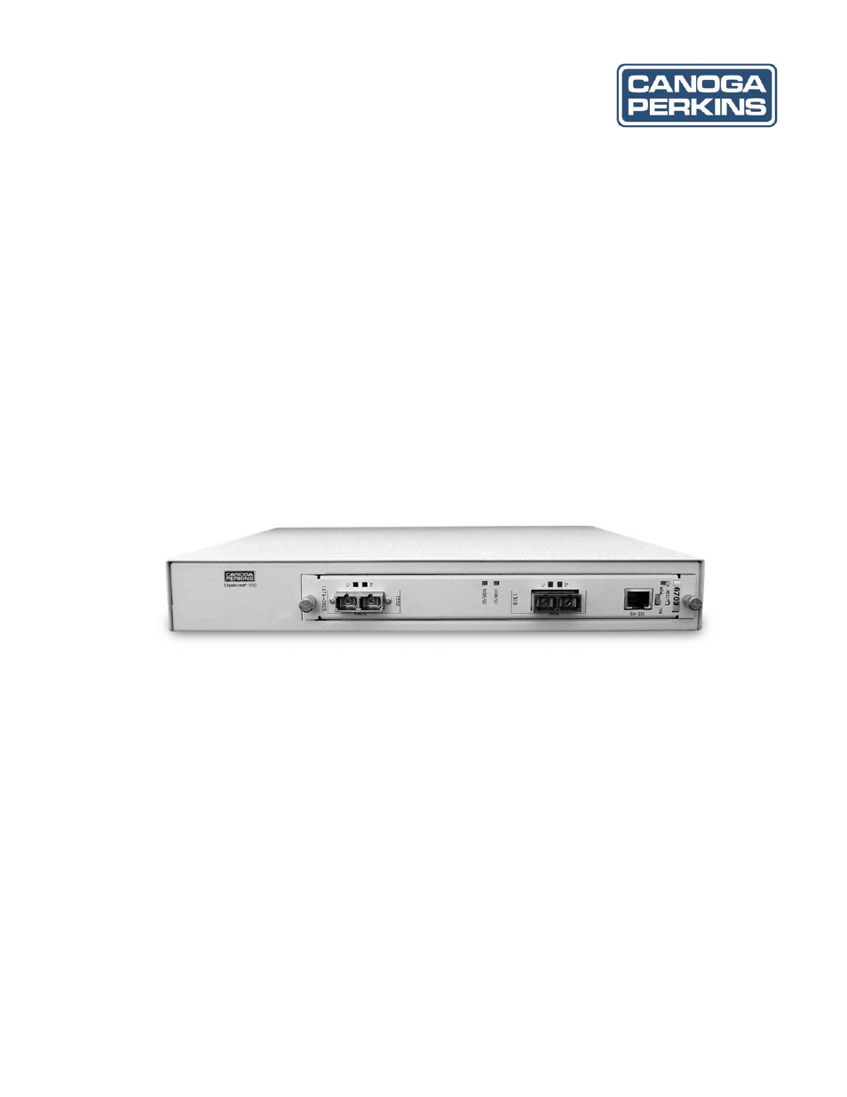 CANOGA PERKINS 1050 Standalone Enclosure User Manual | 6 pages